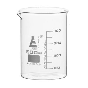 Vaso de precipitado graduado con pico