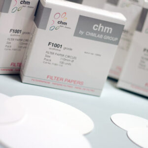 Papel filtro grado cualitativo, filtración media