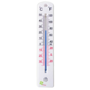 Termómetro de pared de plástico -30+50°C/-20+120°F